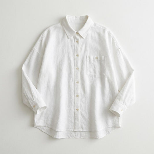Oversized Linen Shirt
