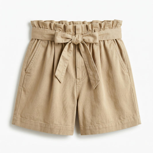 Paperbag Waist Shorts