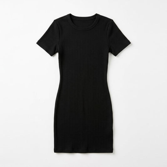 Ribbed Knit Bodycon Dress