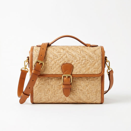 Woven Crossbody Bag